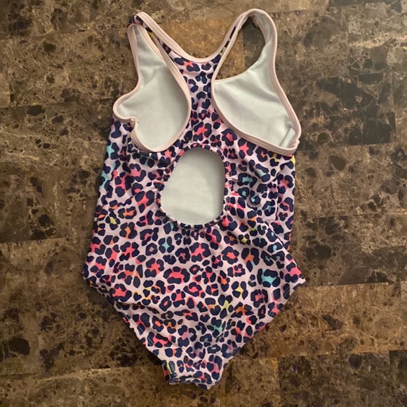 3 for $15 Toddler leopard print bathing suit - Picture 3 of 3